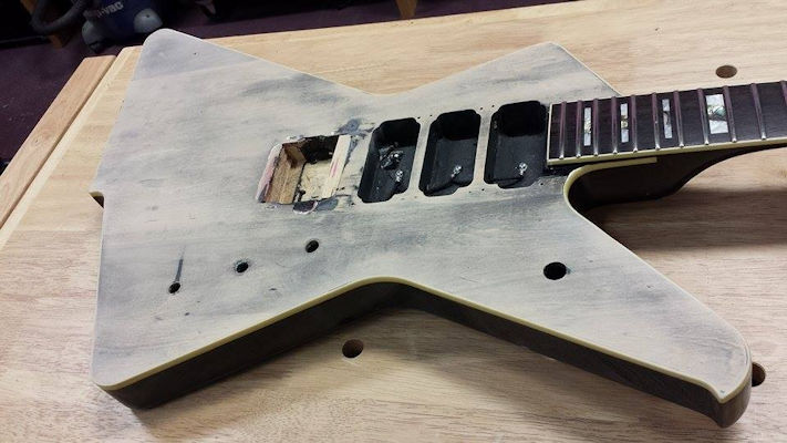 Sanded Body Front